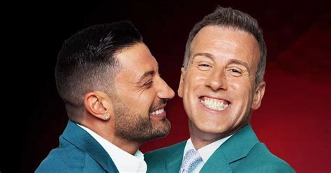 Strictly Come Dancing stars support Anton du Beke .